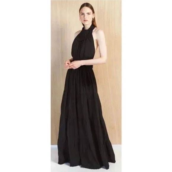 chinese dress ladies Jacqueline Long Sleeve Dress, Black